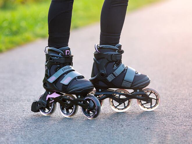 Kolieskové korčule Playlife GT Pink 110