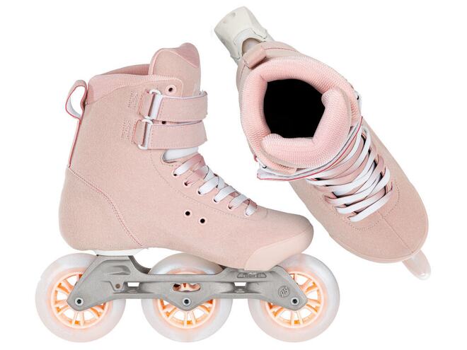 Kolečkové brusle Powerslide Pheme Pink 100 Trinity