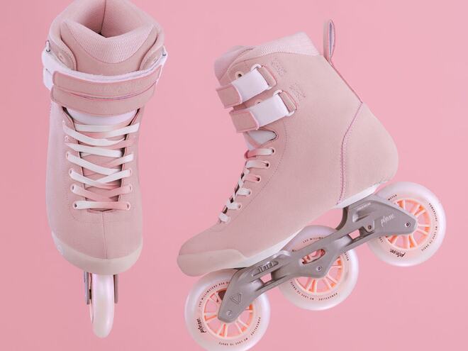 Kolečkové brusle Powerslide Pheme Pink 100 Trinity