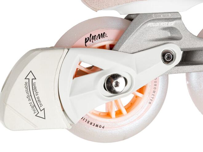 Kolečkové brusle Powerslide Pheme Pink 100 Trinity