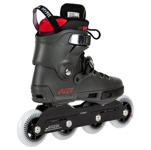 Roller skates Powerslide Next Charcoal 90 Trinity