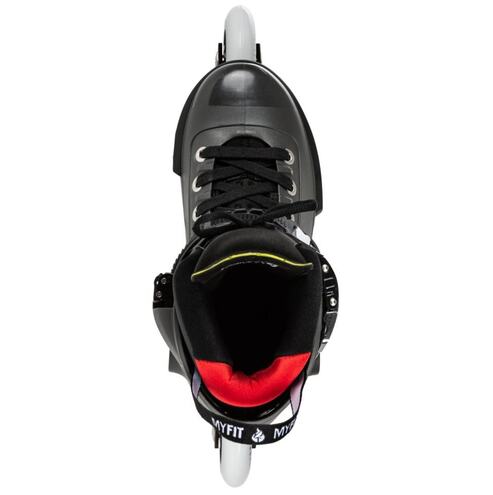 Roller skates Powerslide Next Charcoal 90 Trinity