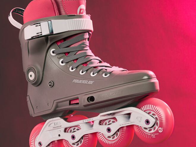 Roller skates Powerslide Next SL Pink 80 Trinity