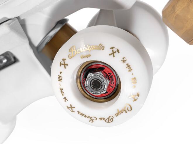 Kolečkové brusle Chaya Quad Kismet Barbiepatin Gold