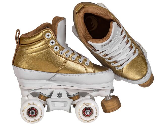 Kolečkové brusle Chaya Quad Kismet Barbiepatin Gold