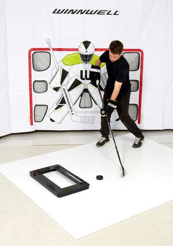 Tréningový nahrávač Winnwell Pro 4-Way Passing Aid