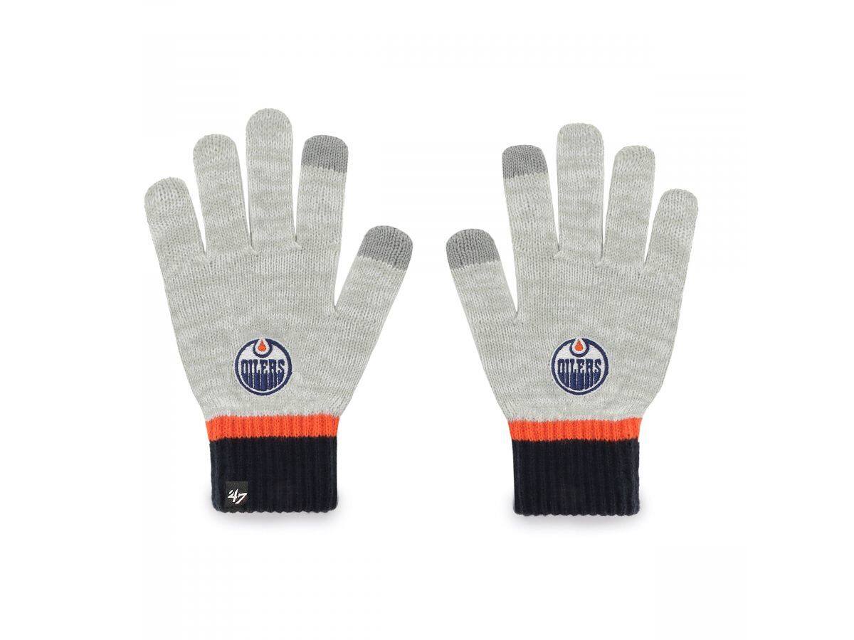 47' Brand Rukavice NHL 47 Brand Deep Zone, šedá, Edmonton Oilers