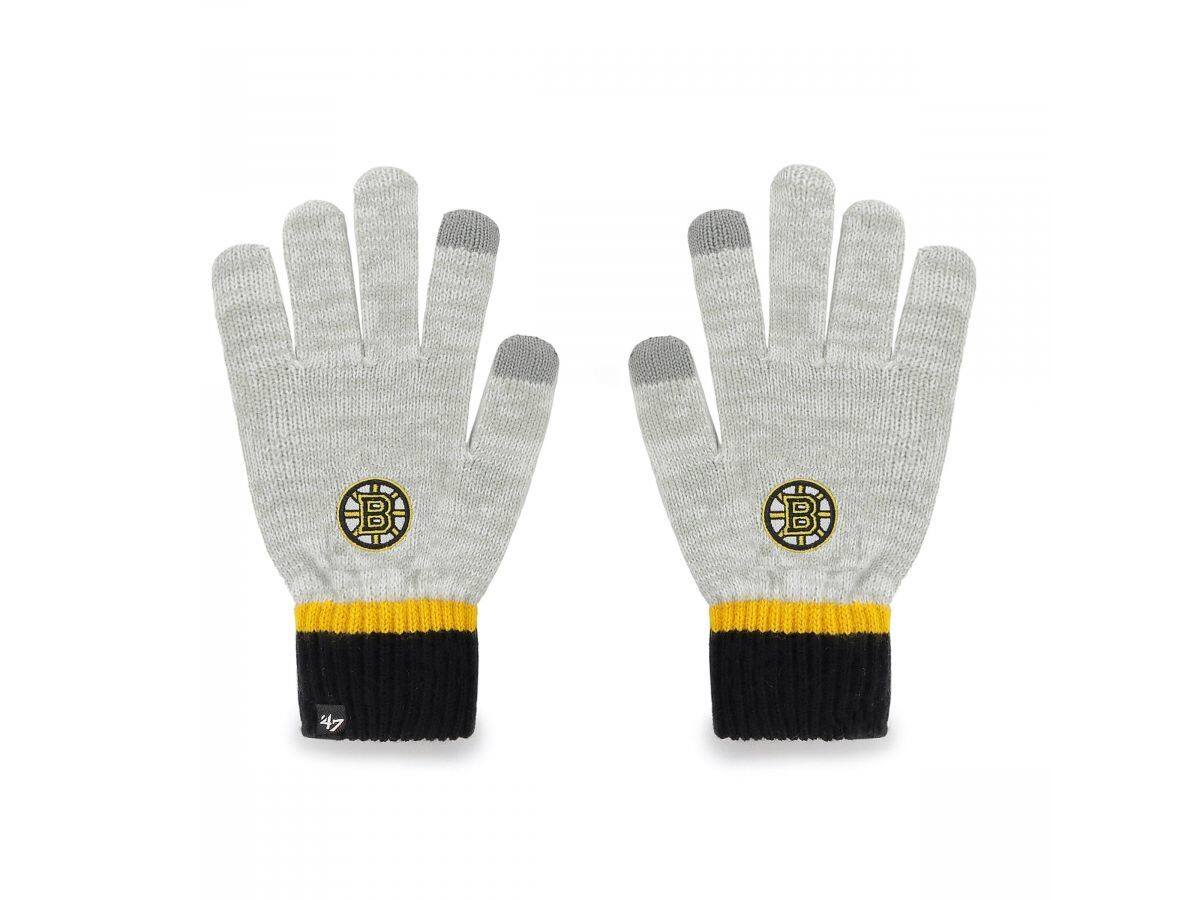 47' Brand Rukavice NHL 47 Brand Deep Zone, šedá, Boston Bruins
