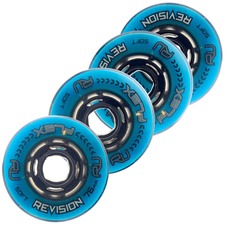 Wheels Revision Flex Soft Indoor Blue/Black (1pc)