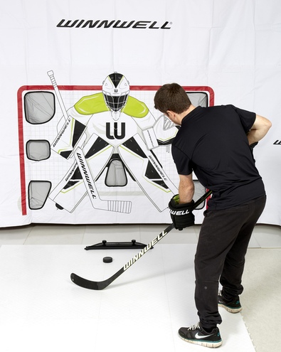 Tréningový nahrávač Winnwell Basic Clamp-On Passing Aid