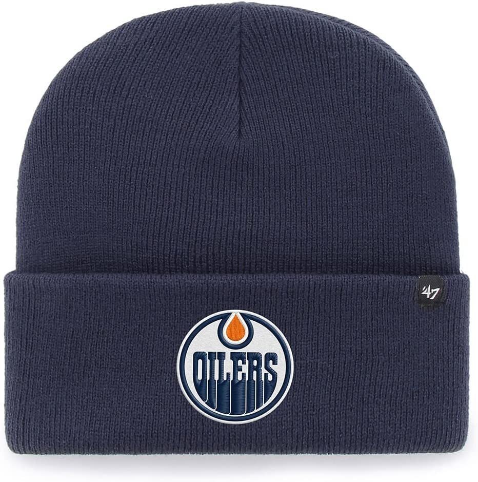 Pánská zimní čepice Edmonton Oilers NHL Haymaker ’47 CUFF KNIT