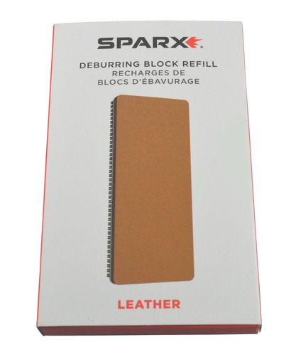 Sparx Deburring Block Set Refills - Leather