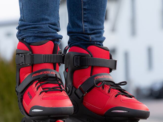 Children inline skates Powerslide Rocket Red