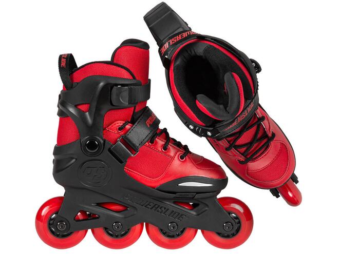 Children inline skates Powerslide Rocket Red