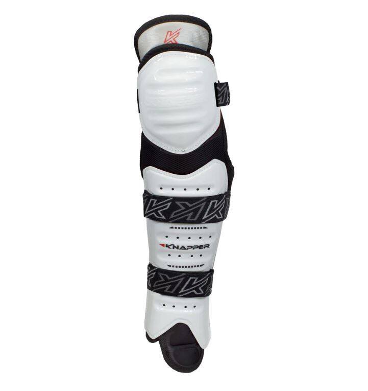 Knapper Hokejbalové holeně Knapper AK5, bílá, 13"