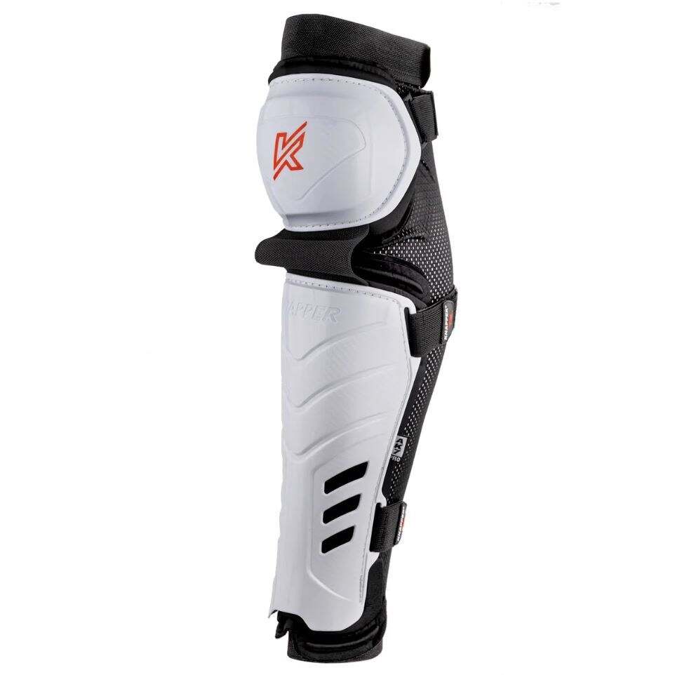 Knapper Hokejbalové holeně Knapper AK7 Pro, bílá, 12"