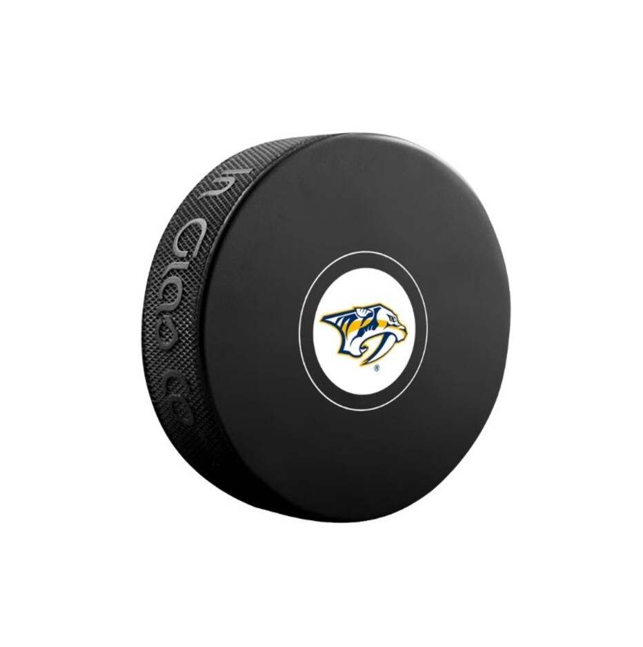 InGlasCo Fanouškovský puk NHL Autograph Blister (1ks), Nashville Predators