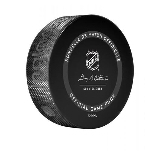 Fanúšikovský puk NHL Inaugural 2021-2022 Season Team Game Puck