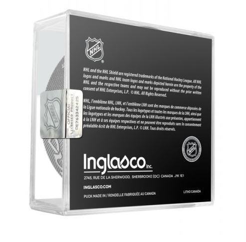 Fanúšikovský puk NHL Inaugural 2021-2022 Season Team Game Puck