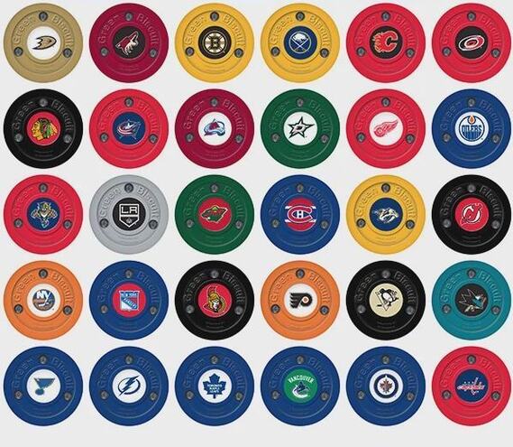 Puck Green Biscuit NHL