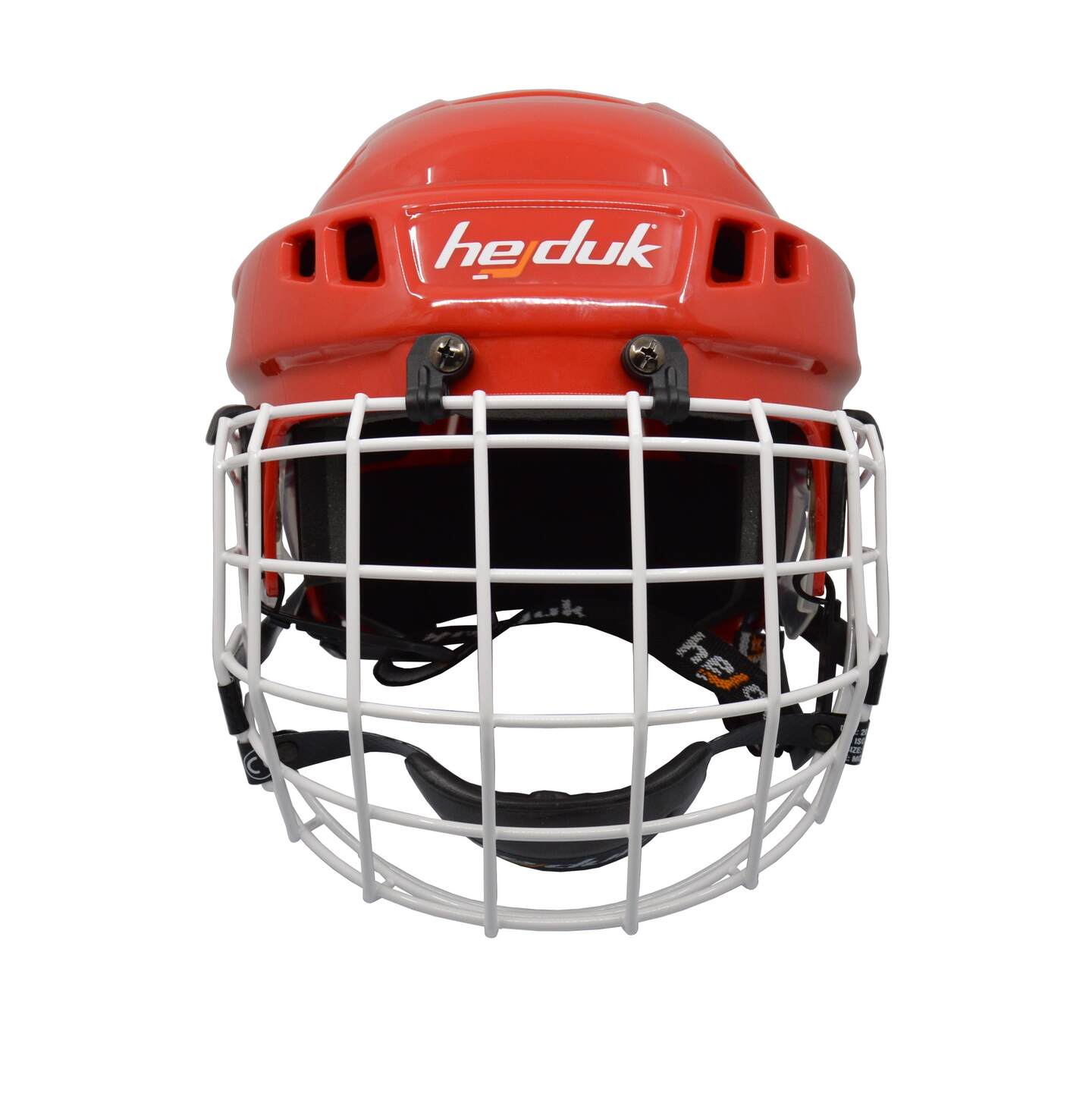 Hejduk Hokejová helma Hejduk XX + Koš, červená, Senior, M-L, 57-61cm, Bílý koš