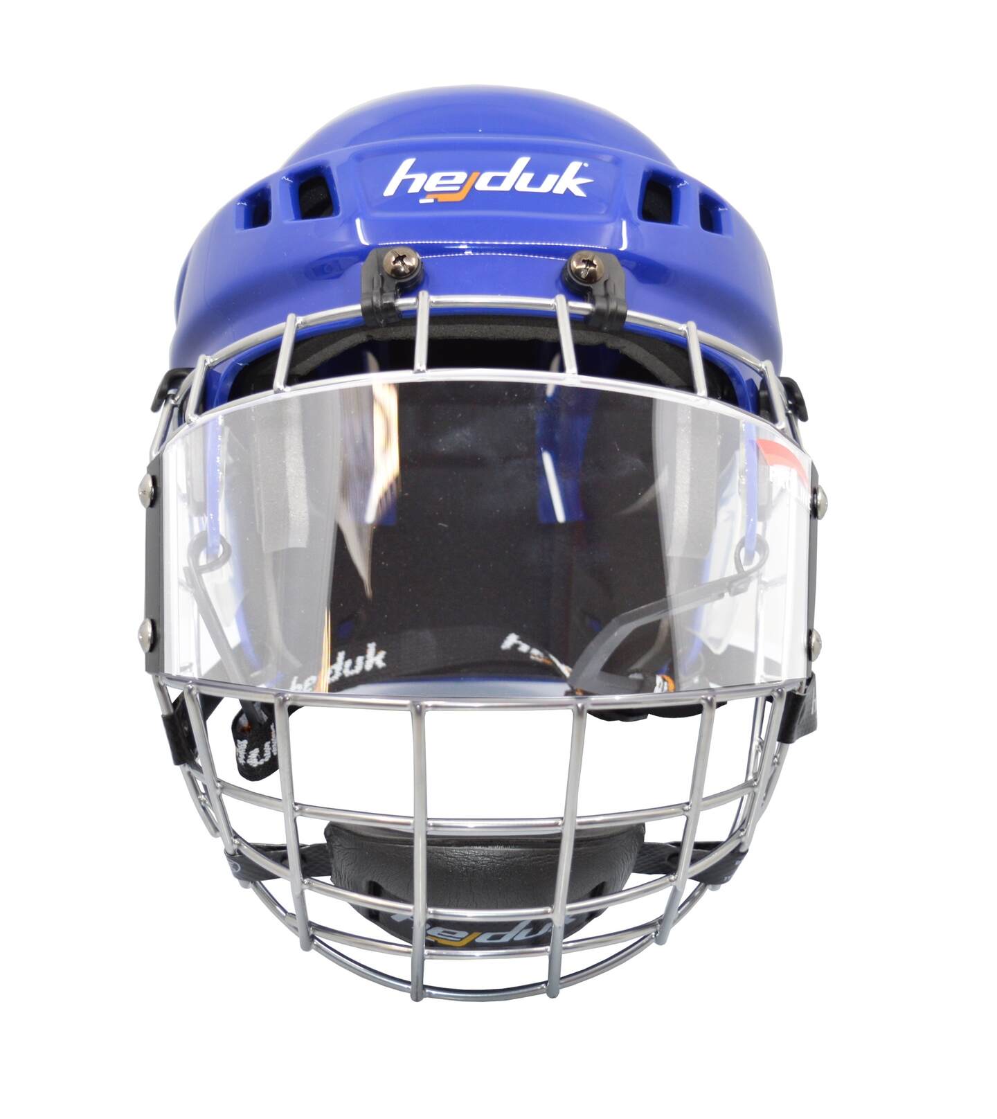 Hejduk Hokejová helma Hejduk XX + Koš, modrá, Senior, M-L, 57-61cm, Koš Combo Flat