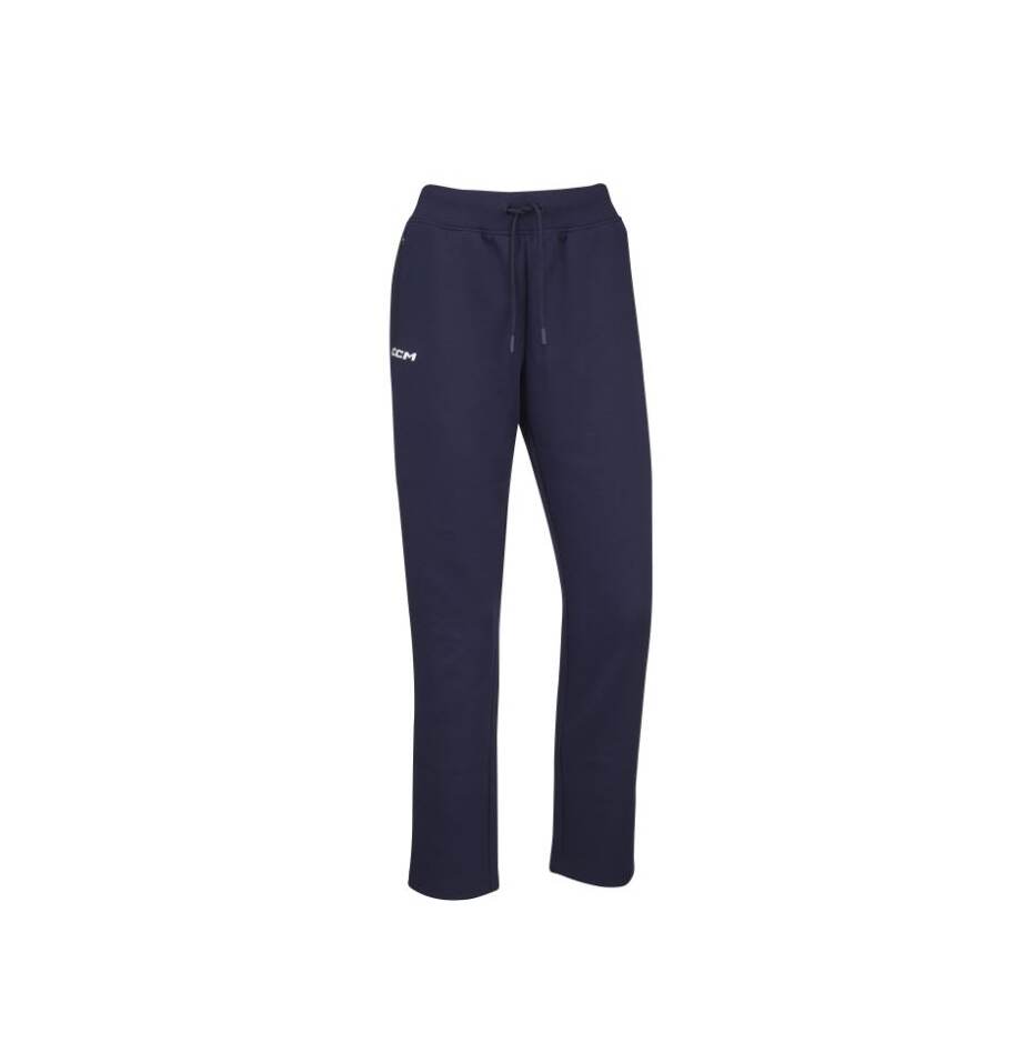 CCM Kalhoty CCM Locker Room Tapered Pant SR, Senior, XXL, tmavě modrá