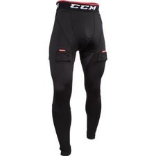 Nohavice so suspenzorom CCM Compression Pant Jock JR