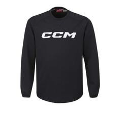 Mikina CCM Locker Room Fleece Crew JR