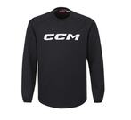 Mikina CCM Locker Room Fleece Crew SR
