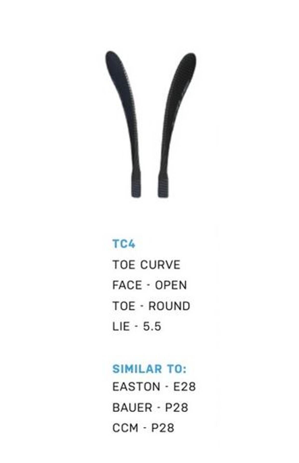 True Hokejka True Hzrdus 7X INT, Intermediate, 55, L, TC4