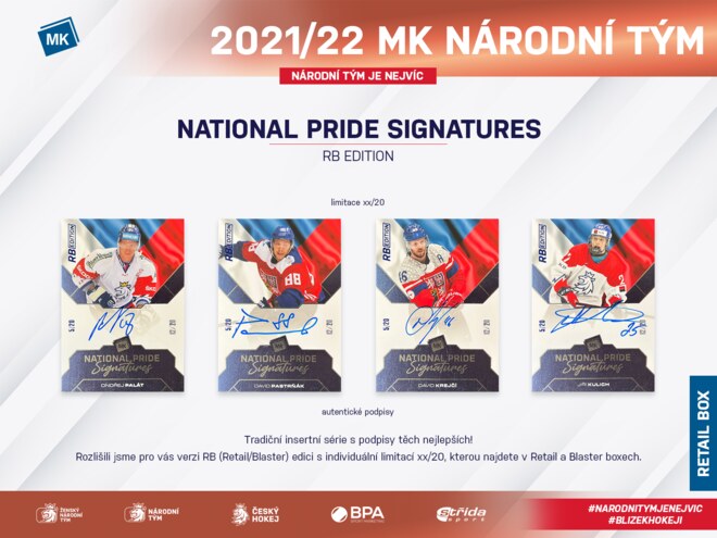 Hokejové kartičky Slovak Ice Hockey Team 2022 Retail