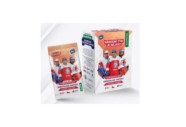 Hokejové kartičky Slovak Ice Hockey Team 2022 Blaster