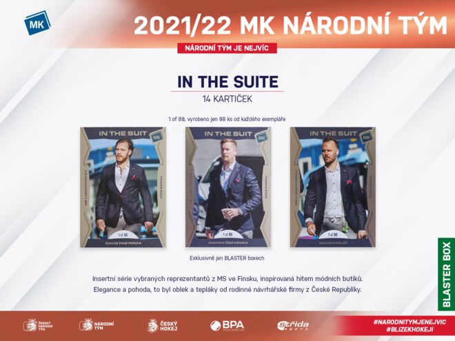 Hokejové kartičky Slovak Ice Hockey Team 2022 Blaster