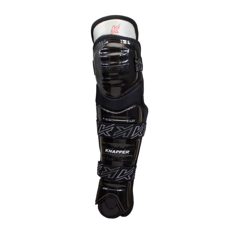 Knapper Hokejbalové holeně Knapper AK5 YTH, Dětská, černá, 7"