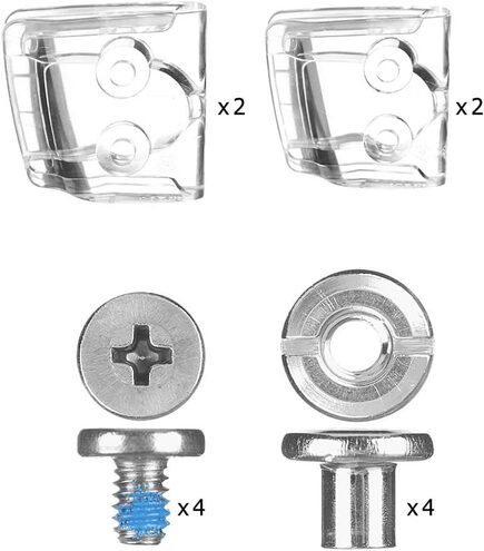 Visor Bauer Pro - Clip Straight Clear