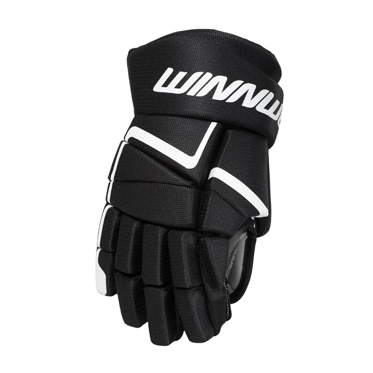 Winnwell Hokejové rukavice Winnwell AMP500 JR, černá, Junior, 10"