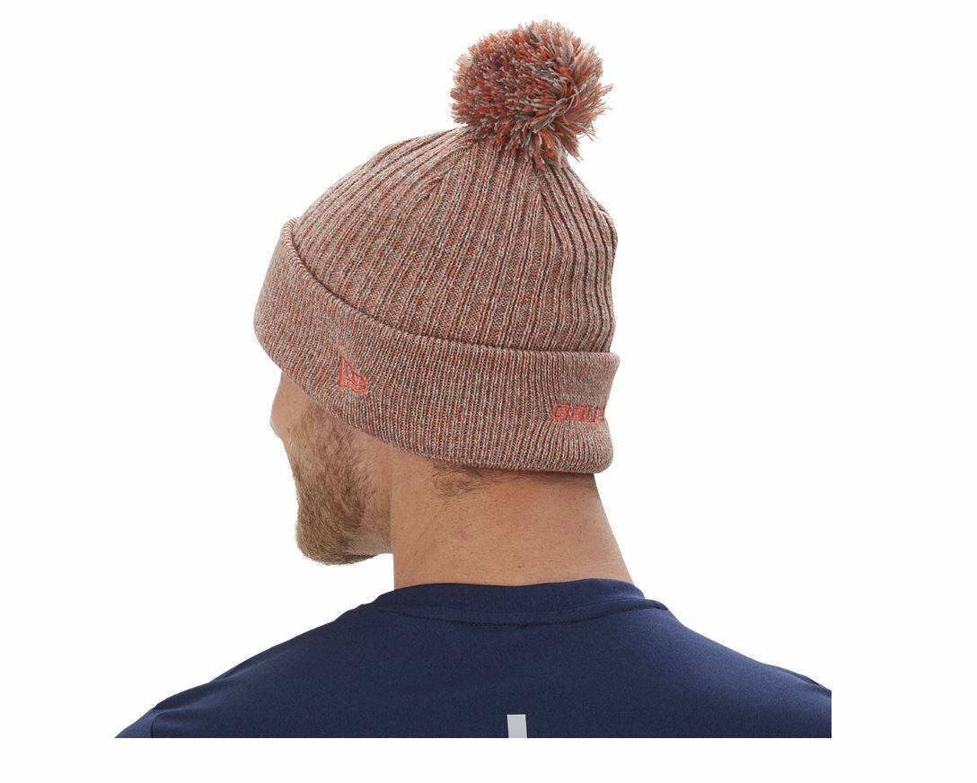 Bauer Čepice Bauer Team Marl Pom Knit Toque SR, oranžová, Senior