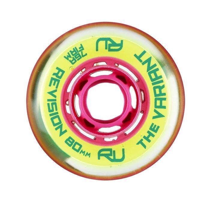 Revision Kolečka Revision Variant Firm Indoor Yellow/Pink (1ks), 76, 76A