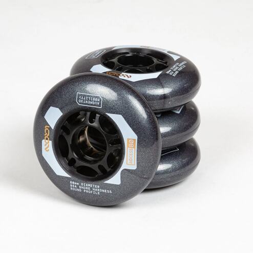 Wheels Iqon Access Dark Grey  Combo (4pcs)