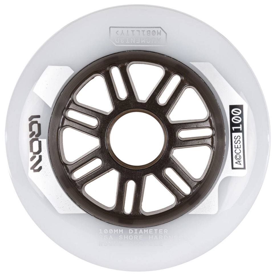 Powerslide Kolečka Iqon Access Natural Combo (3ks), 100, 85A