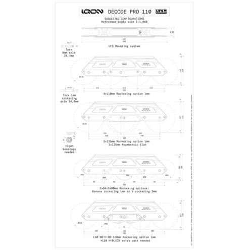 Podvozky Iqon AG Decode Pro 110 Bright
