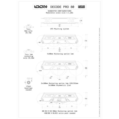 Podvozky Iqon AG Decode Pro 80 Bright