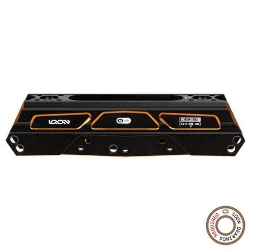 Inline skate chassis Iqon AG Decode Pro 80 Dark