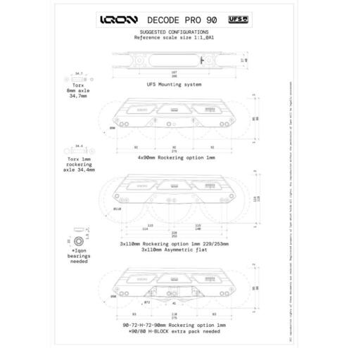Podvozky Iqon AG Decode Pro 90 Bright