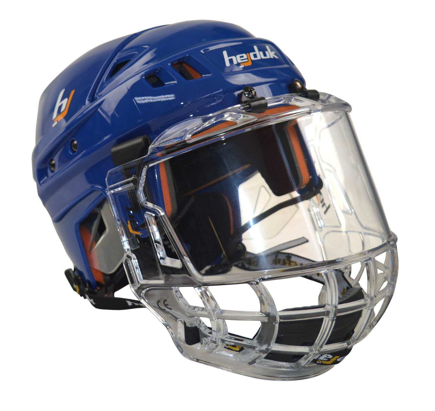 Hejduk Hokejová helma Hejduk XX Combo Fullshield (komplet), modrá, Senior, M-L, 57-61cm
