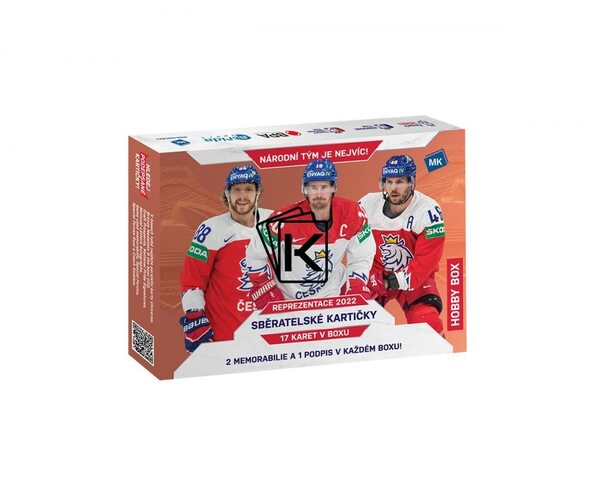 Box hokejových karet Moje kartičky 2022 Hobby Box