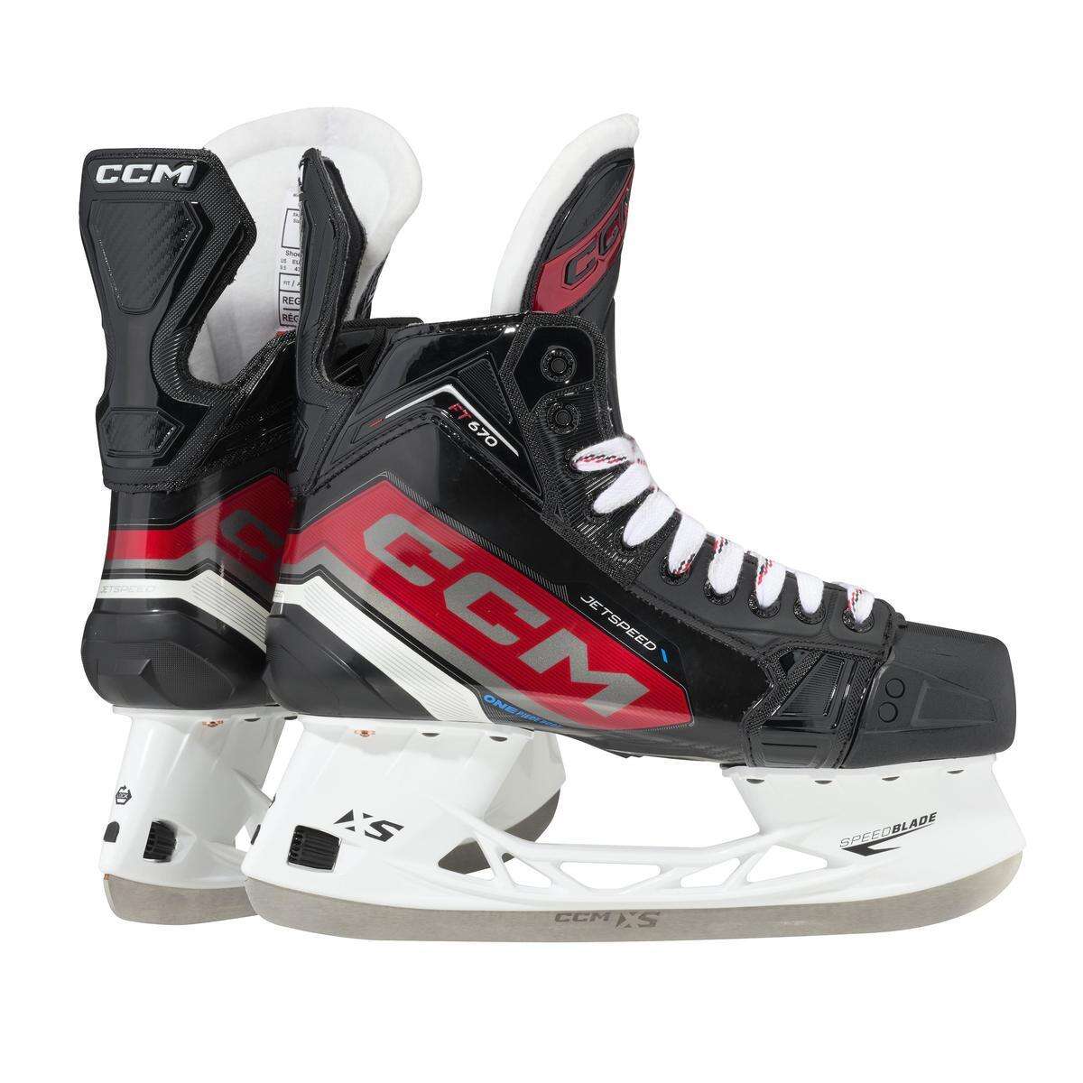 CCM Hokejové brusle CCM Jetspeed FT670 SR, Senior, 8.5, 44, W