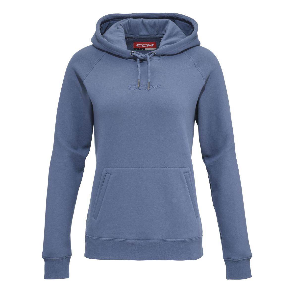 CCM Dámská mikina CCM Women’s Core Pullover Hoodie SR, modrá, Senior, S