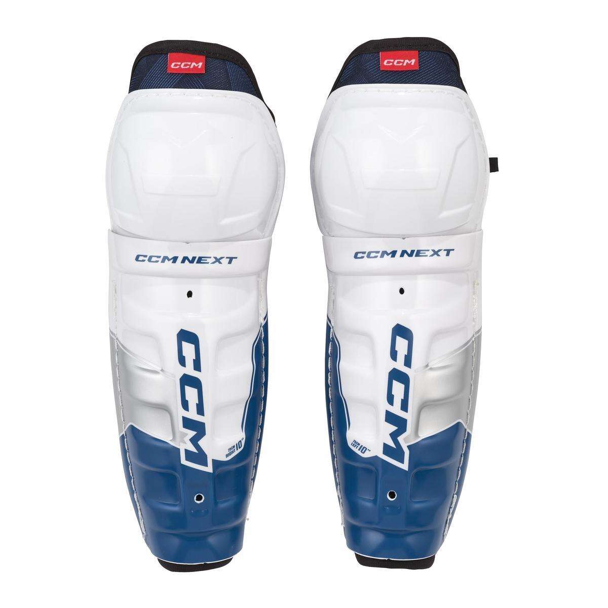 CCM Hokejové holeně CCM Next YTH, Dětská, 9"